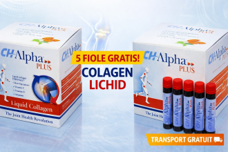 Pachet 2 cutii CH Alpha Plus cu 5 Fiole Cadou