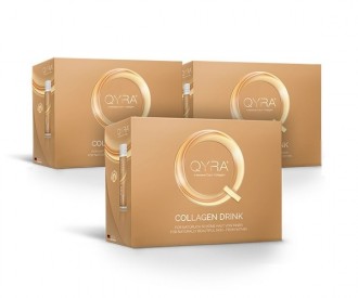 Pachet 3 cutii QYRA - Colagen anti-aging pentru ingrijire intensiva
