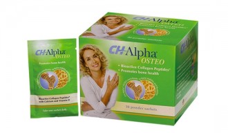 CH-Alpha Osteo - Peptide Bioactive de Colagen 30 pliculete